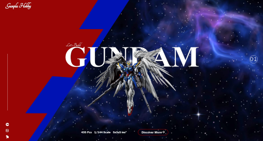 Project Fandom Site Screenshot